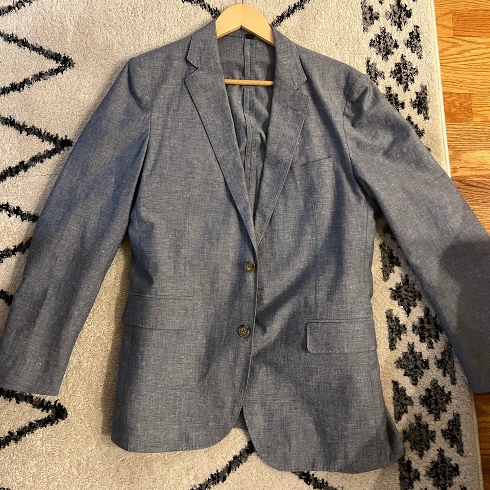 J Crew linen blazer